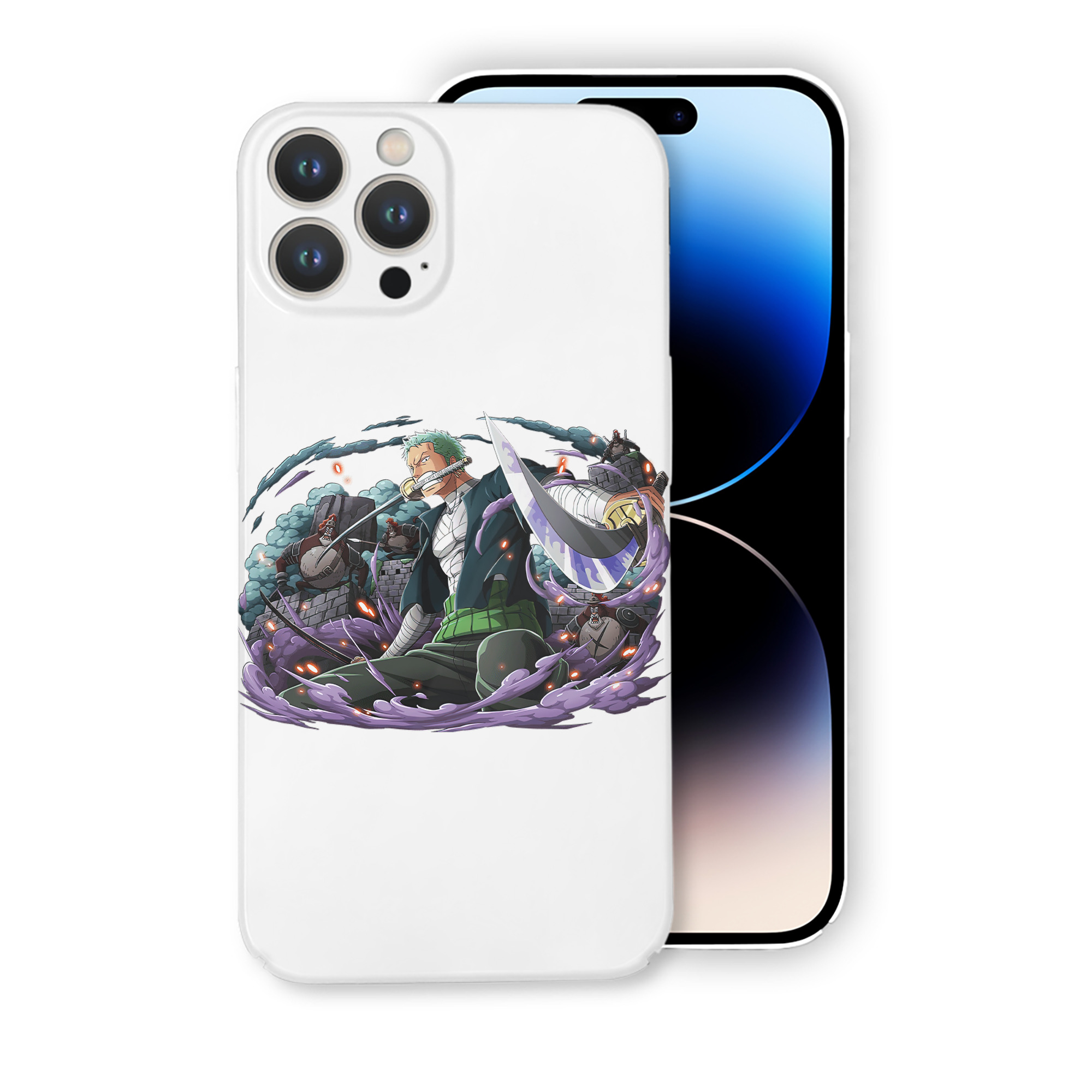 （画像用） ワンピース ロロノア・ゾロ ONE PIECE Roronoa Zoro 【iPhone 14シリーズ対応】ハードケース
